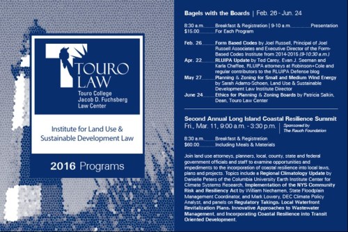 Touro 2016 events